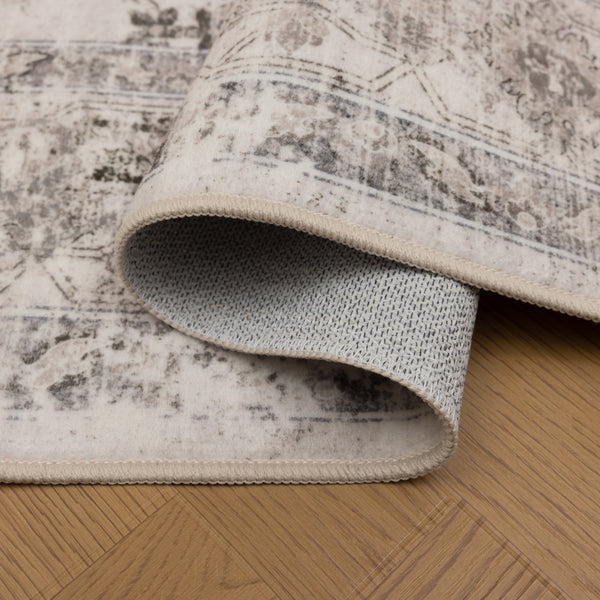 Waschbarer Designer Teppich Für Wohnzimmer, Küche, Flur, Teppichläufer. BEIGE