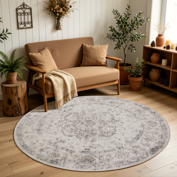 Waschbarer Designer Teppich Für Wohnzimmer, Küche, Flur, Teppichläufer. BEIGE