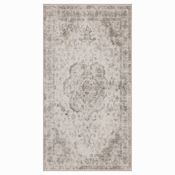 Waschbarer Designer Teppich Für Wohnzimmer, Küche, Flur, Teppichläufer. BEIGE
