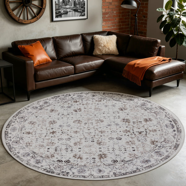 Waschbarer Designer Teppich Für Wohnzimmer, Küche, Flur, Teppichläufer. CREAM