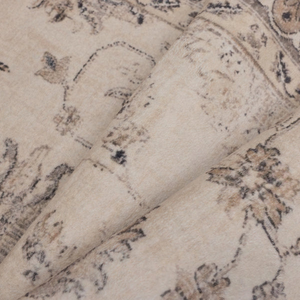 Waschbarer Designer Teppich Für Wohnzimmer, Küche, Flur, Teppichläufer. BEIGE