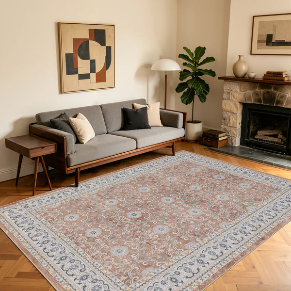 Waschbarer Designer Teppich Für Wohnzimmer, Küche, Flur, Teppichläufer. TERRA