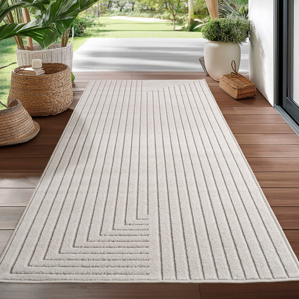 Designer Teppich Nova Creme 1202