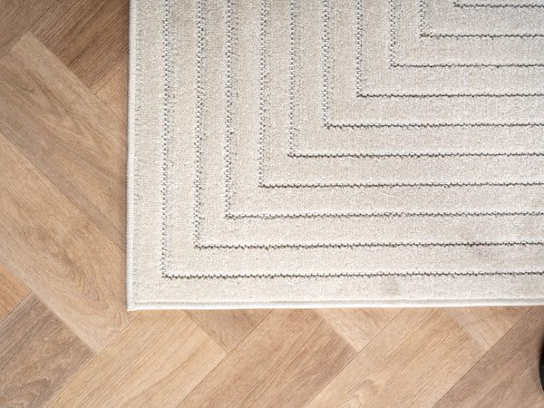 Designer Teppich Nova Creme 1202