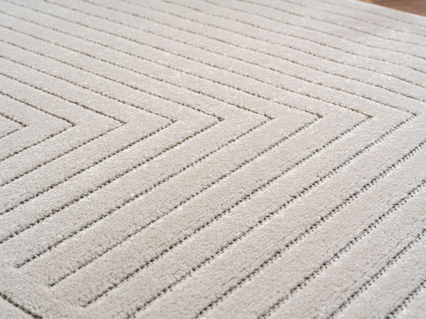 Designer Teppich Nova Creme 1202