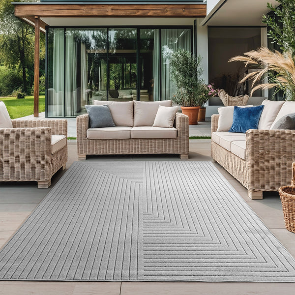 Designer Teppich Nova Grau 1202