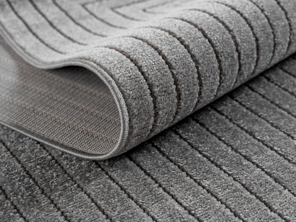 Designer Teppich Nova Grau 1202