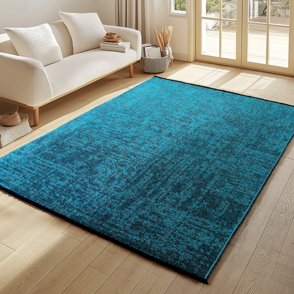 Designer Teppich Blau SPACE 1900