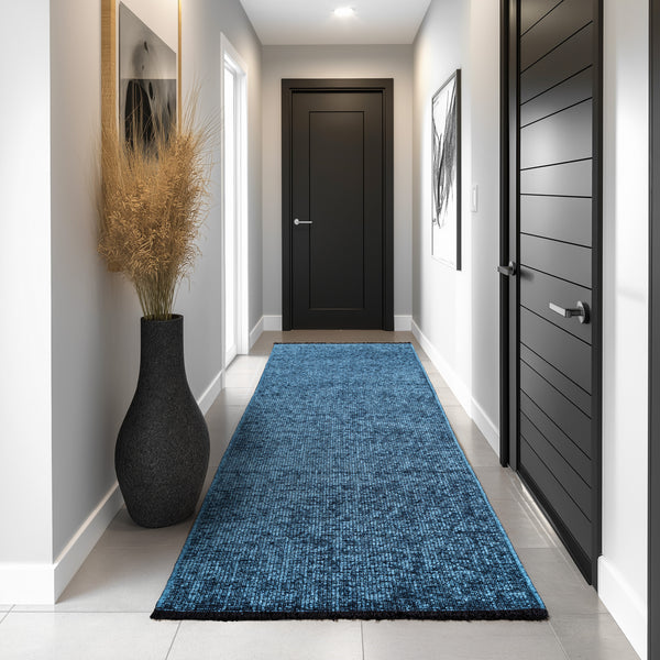 Designer Teppich Blau SPACE 1900