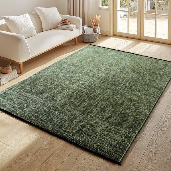 Designer Teppich Grün SPACE 1900