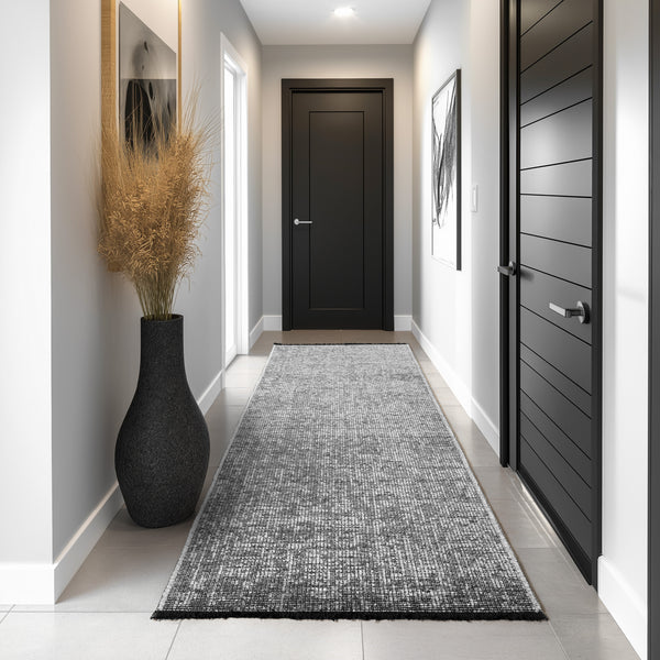 Designer Teppich Grau SPACE 1900