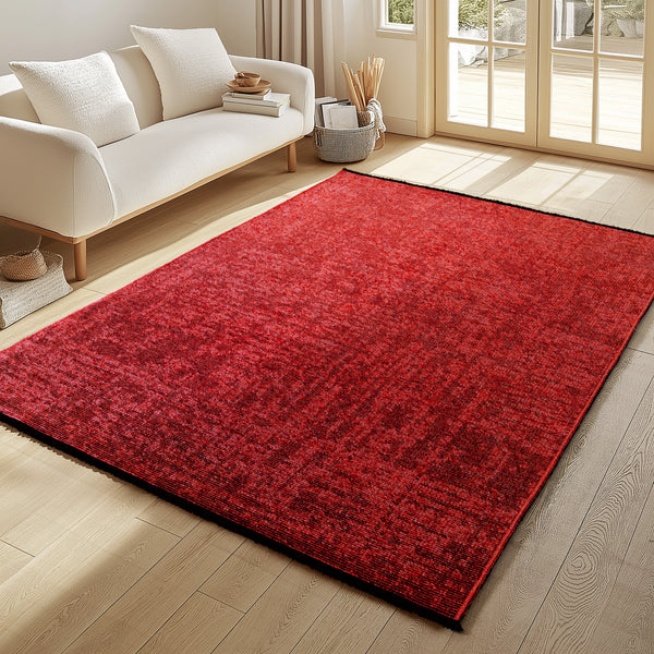 Designer Teppich Rot SPACE 1900