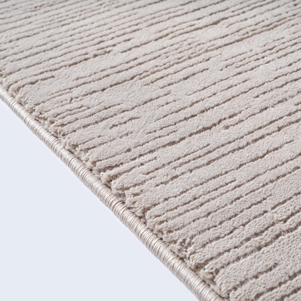 Designer Teppich Merinos SIGN BEIGE/TAUPE 1050