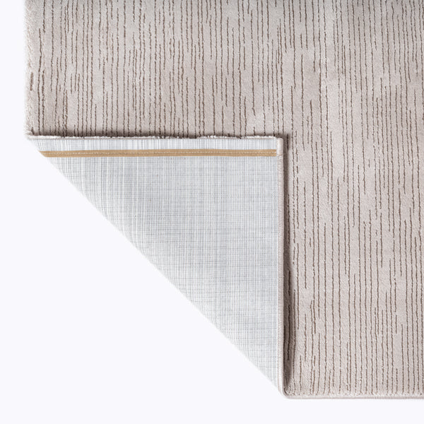 Designer Teppich Merinos SIGN BEIGE/TAUPE 1050