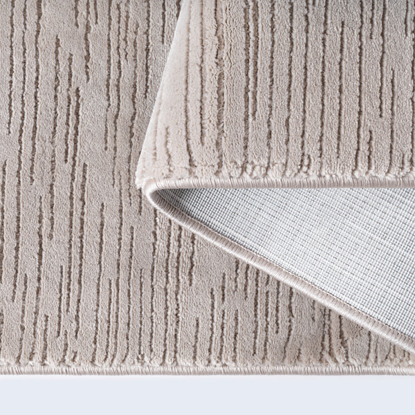 Designer Teppich Merinos SIGN BEIGE/TAUPE 1050