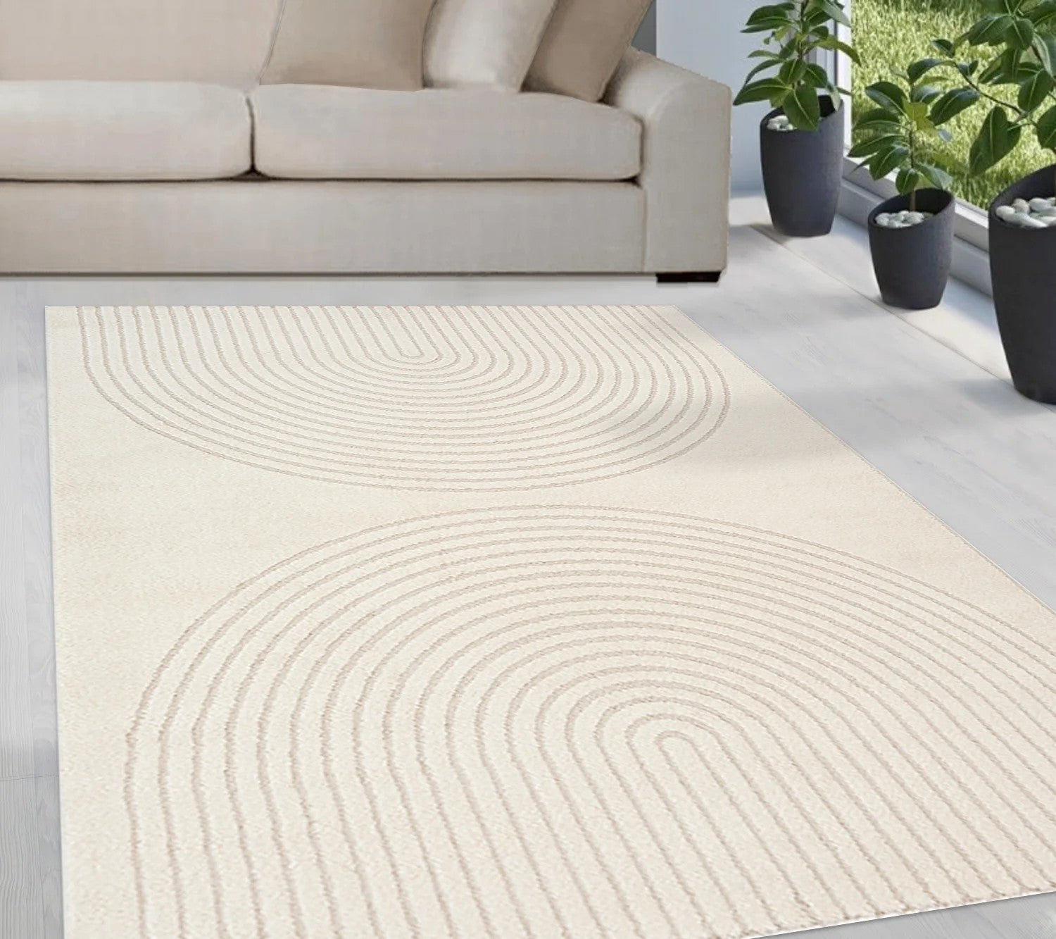 Designer Teppich MERINOS 2320 160-Cream