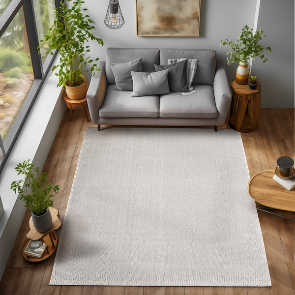 Designer Teppich LOOM Creme 4300
