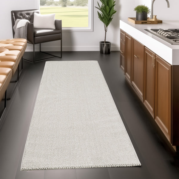 Designer Teppich LOOM Creme 4300