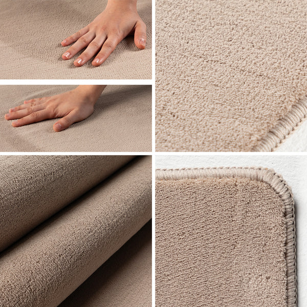 Designer Teppich Beige-Taupe SKY 5400