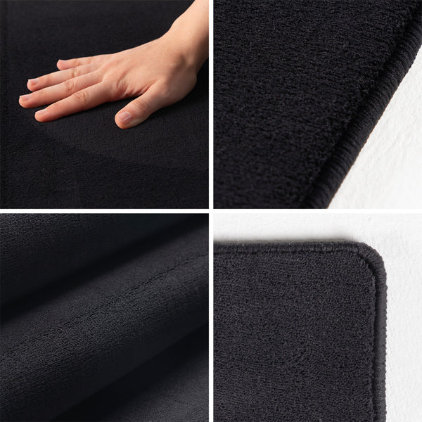 Designer Teppich Schwarz SKY 5400