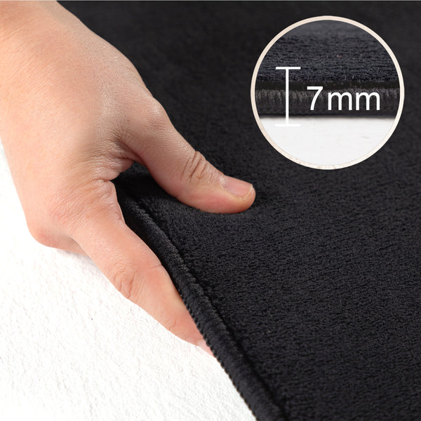 Designer Teppich Schwarz SKY 5400