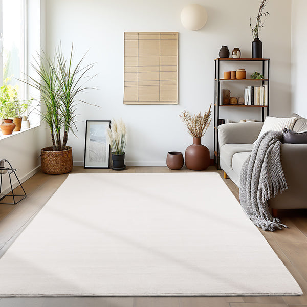 Designer Teppich Creme SKY 5400