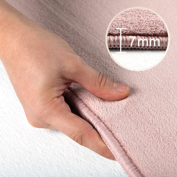 Designer Teppich Rosa SKY 5400