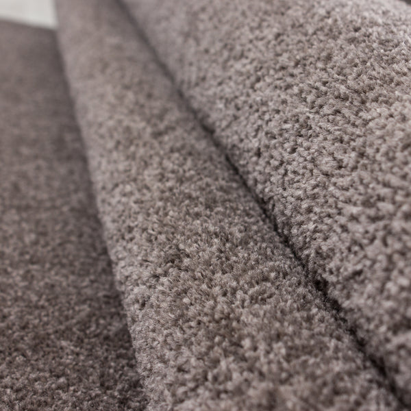 Designer Teppich ATA 7000 Braun