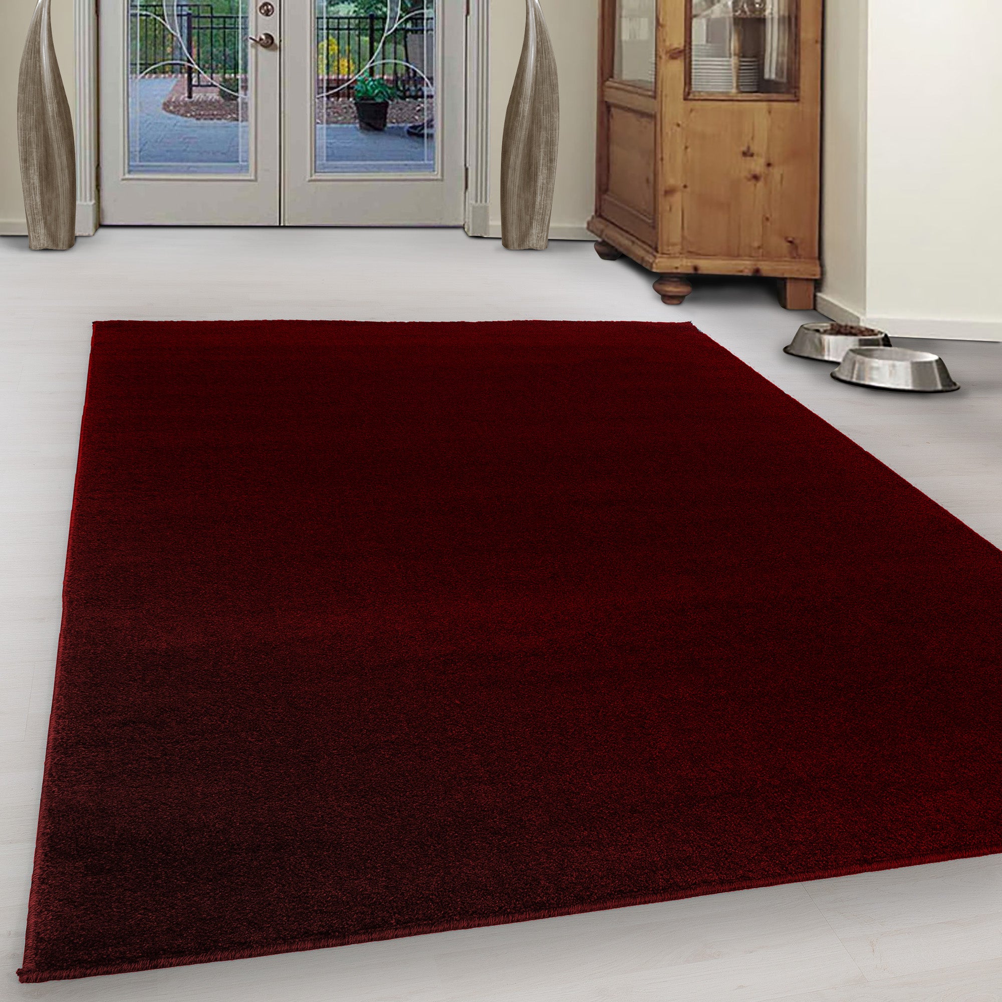 Designer Teppich ATA 7000 Rot
