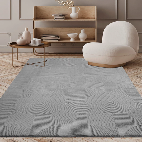 DINARSU Teppich 390 Grau