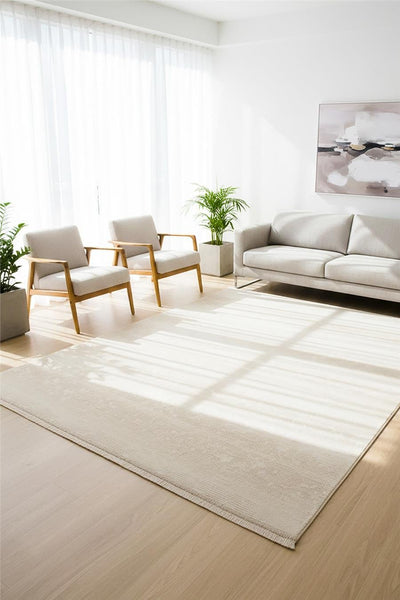 Bambu Teppich Creme/Beige