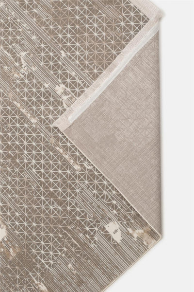 Bambu Teppich Grau/Beige