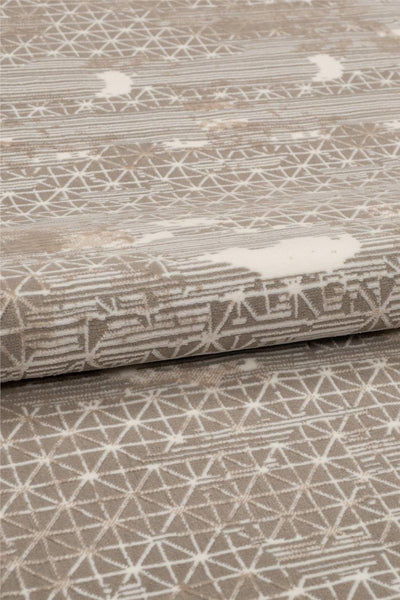 Bambu Teppich Grau/Beige