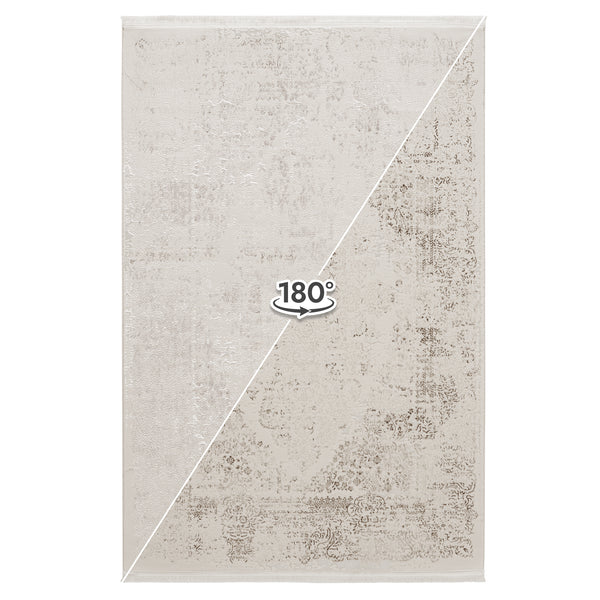 Designer Teppich Diamond 7810 Creme/Braun