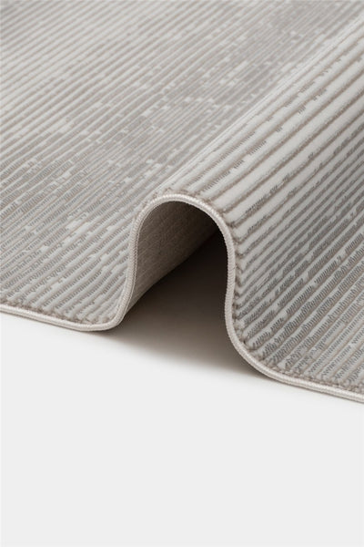 Bambu Teppich Creme/Grau